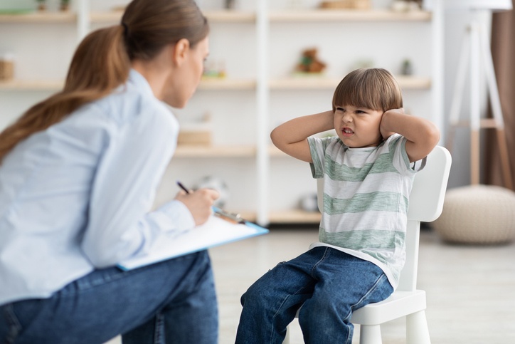 Child receiving ADHD treatment at Daisy Kids Care in Houston, TX